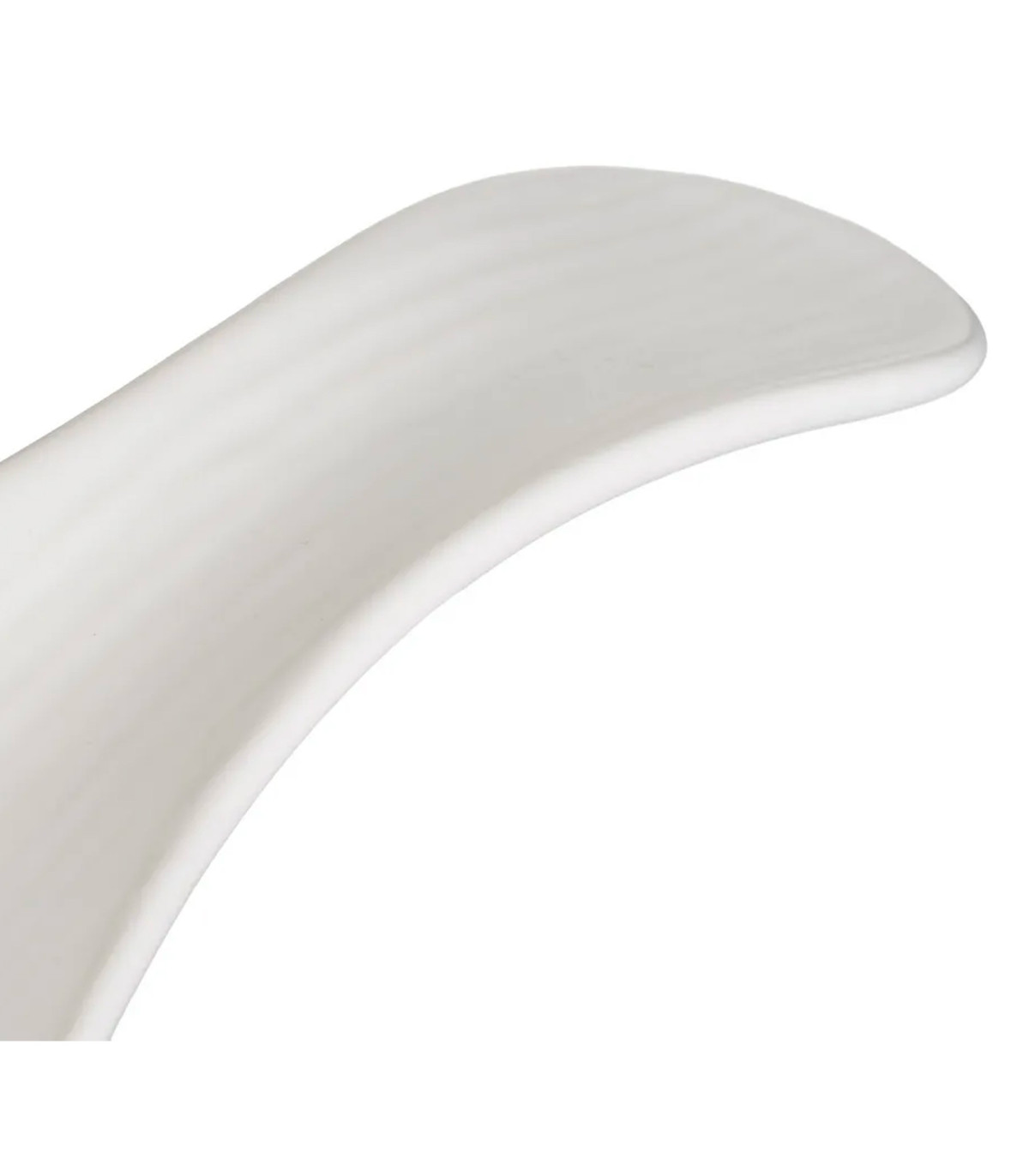 Wadiga Repose Cuillère En Céramique Blanche Motif Herbes