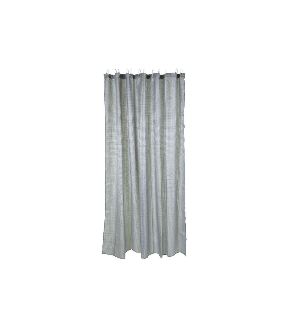wadiga Rideau de Douche Tissu Polyester Vert - 180x180cm