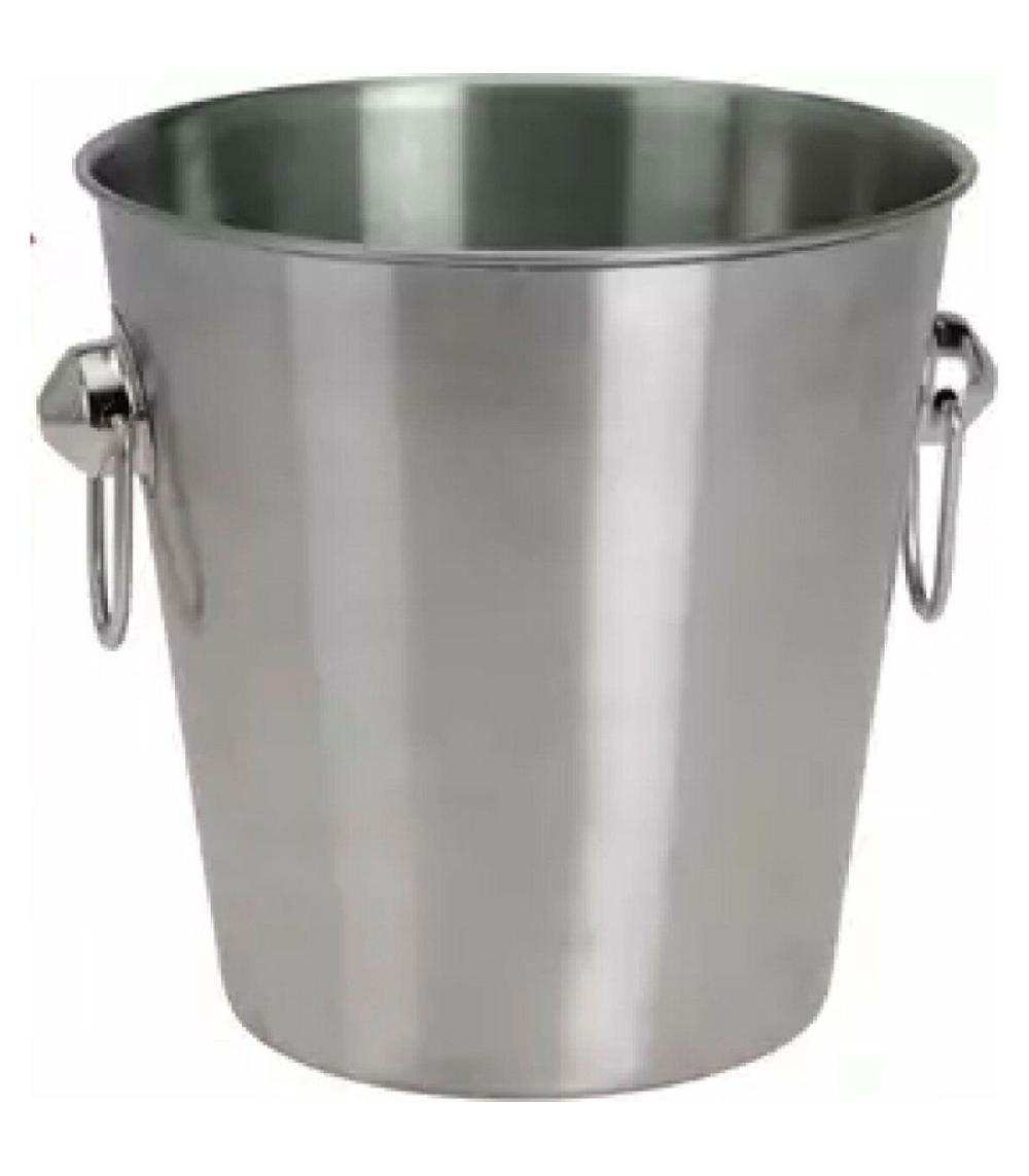 Wadiga Seau + Porte Seau à Champagne De Table En Inox