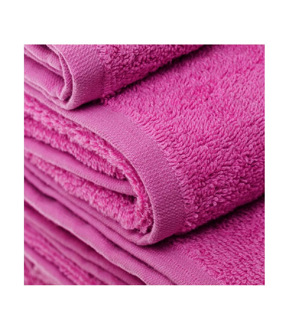 Wadiga Serviette De Toilette 100% Coton Fuchsia - 50x100cm