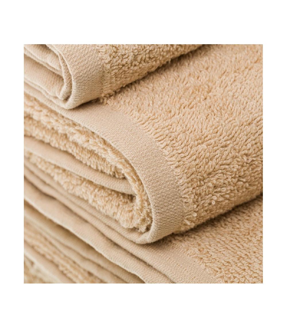 Wadiga Serviette Invité / Essuie-mains 100% Coton Beige - 30x50cm