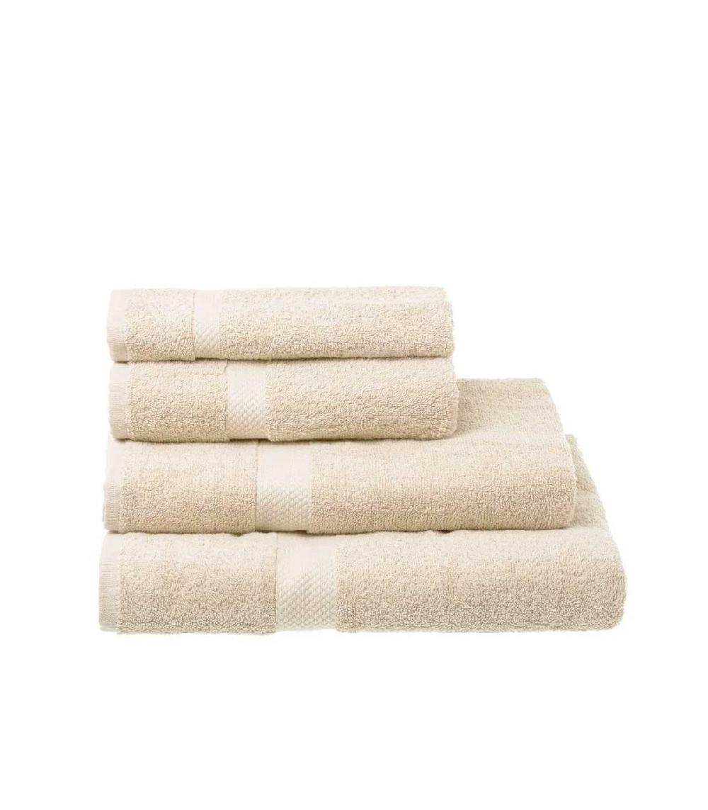 wadiga Serviette Invité / Essuie-mains 100% Coton Ivoire - 30x50cm