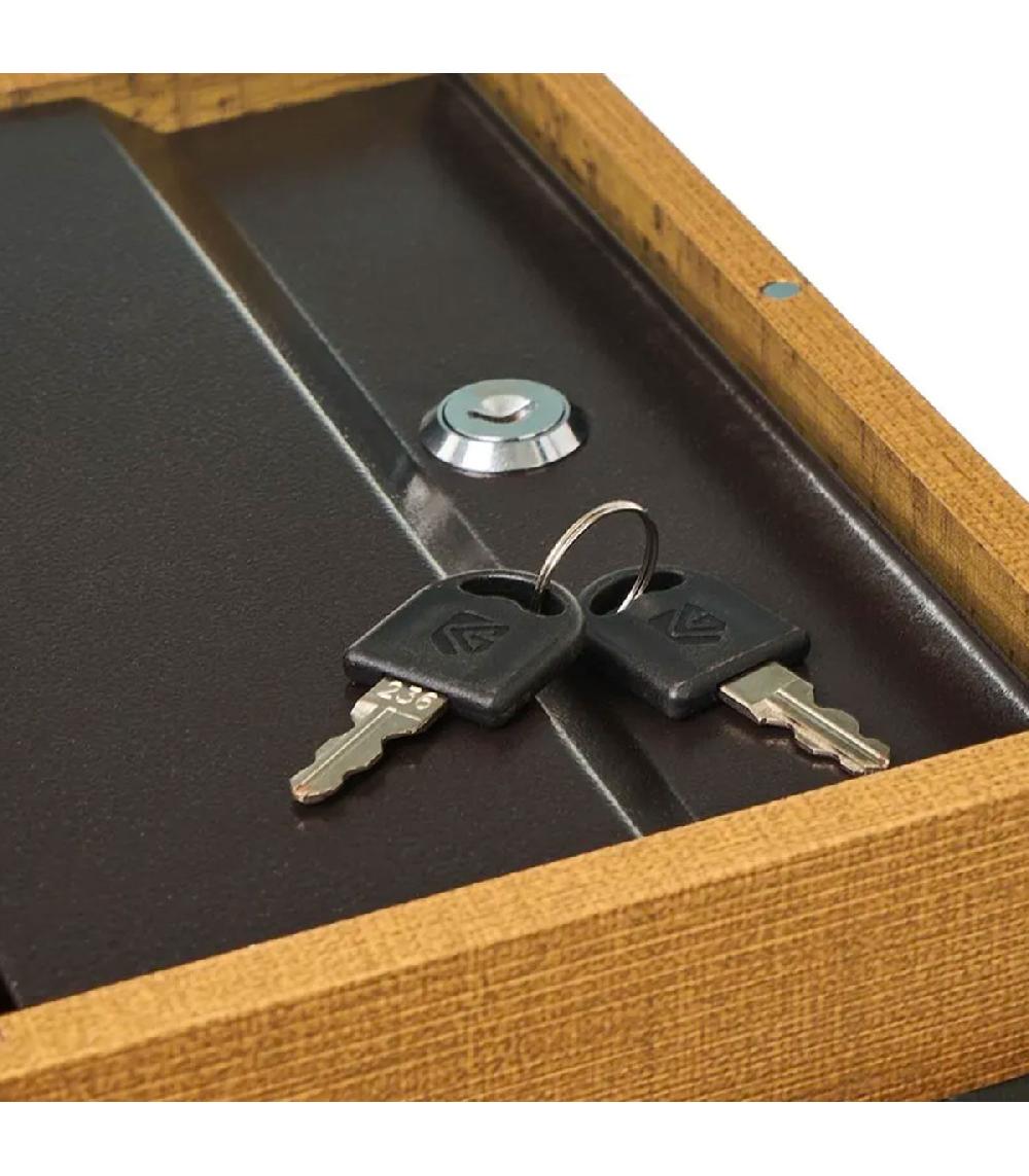 Wadiga Set De 2 Boîtes De Rangement Secrètes Livres Cartes