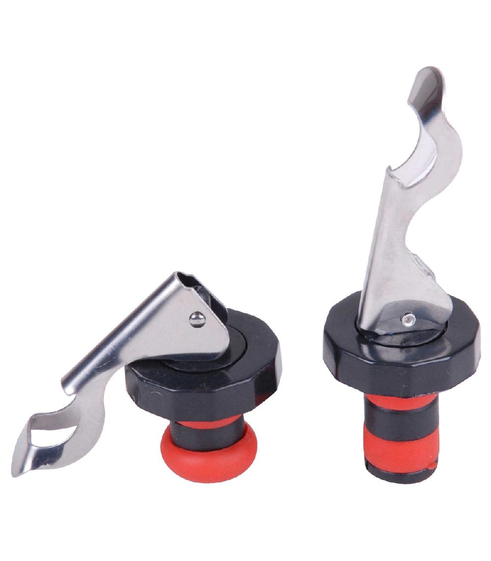 wadiga Set de 2 Bouchons Hermétiques Décapsuleurs pour Bouteilles