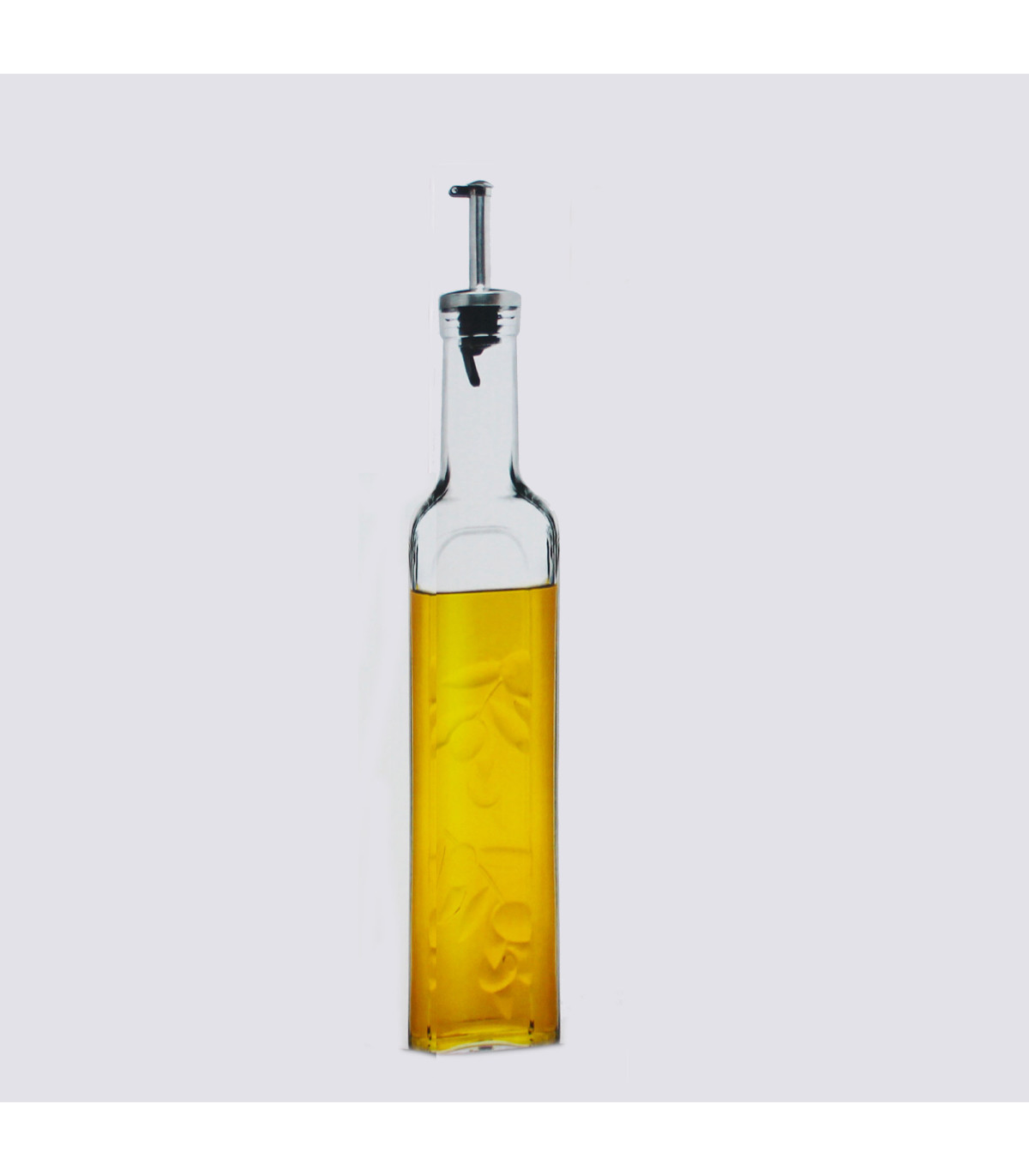 Wadiga Set De 2 Bouteilles En Verre Pour Huile Et Vinaigre - 500cc