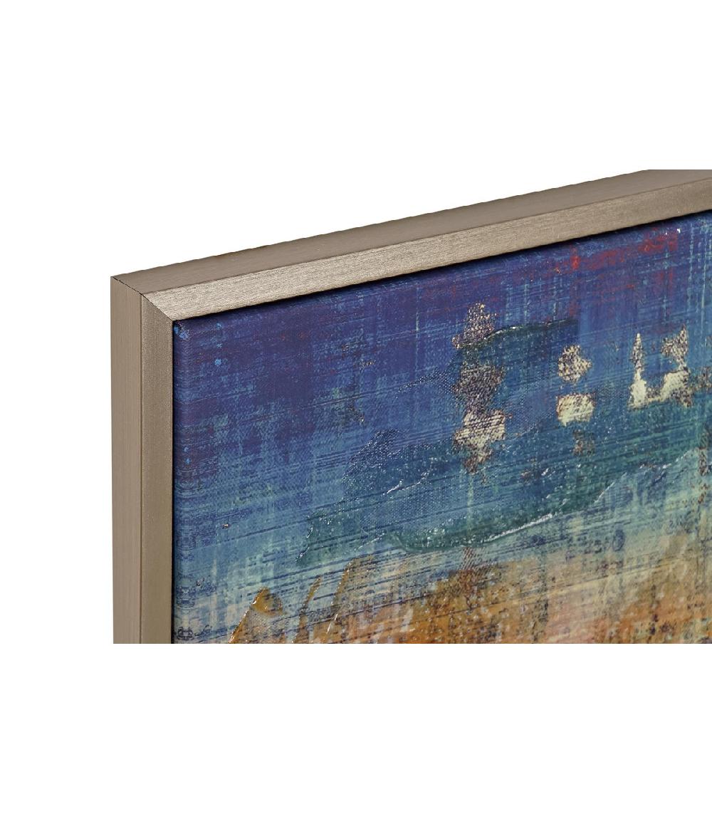 Wadiga Set De 2 Cadres Décoratifs Abstraits - 43x2.5x53cm