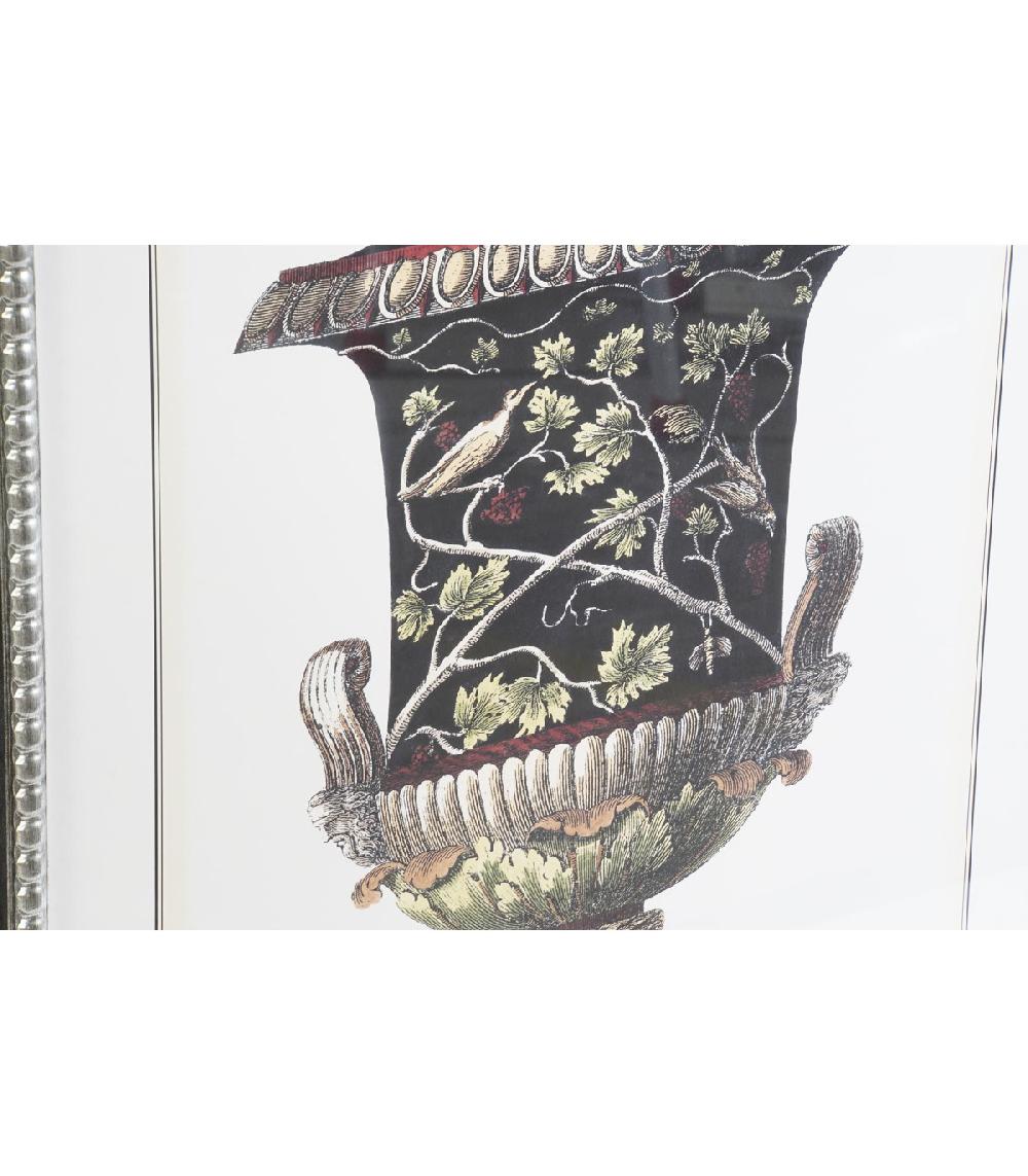 Wadiga Set De 2 Cadres Décoratifs Amphores - 63x3.5x83cm