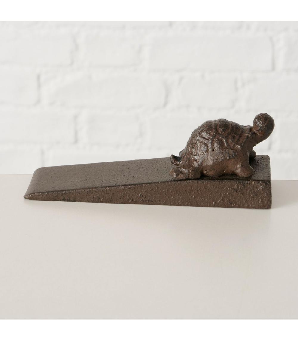 Wadiga Set De 2 Cale-portes En Fonte Tortue Et Grenouille