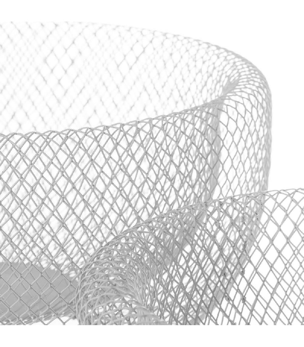 Wadiga Set De 2 Corbeilles à Fruits Décoratives Design Blanc