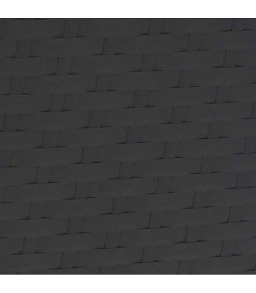 Wadiga Set De 2 Paniers à Linge Buanderie Blanc Et Noir