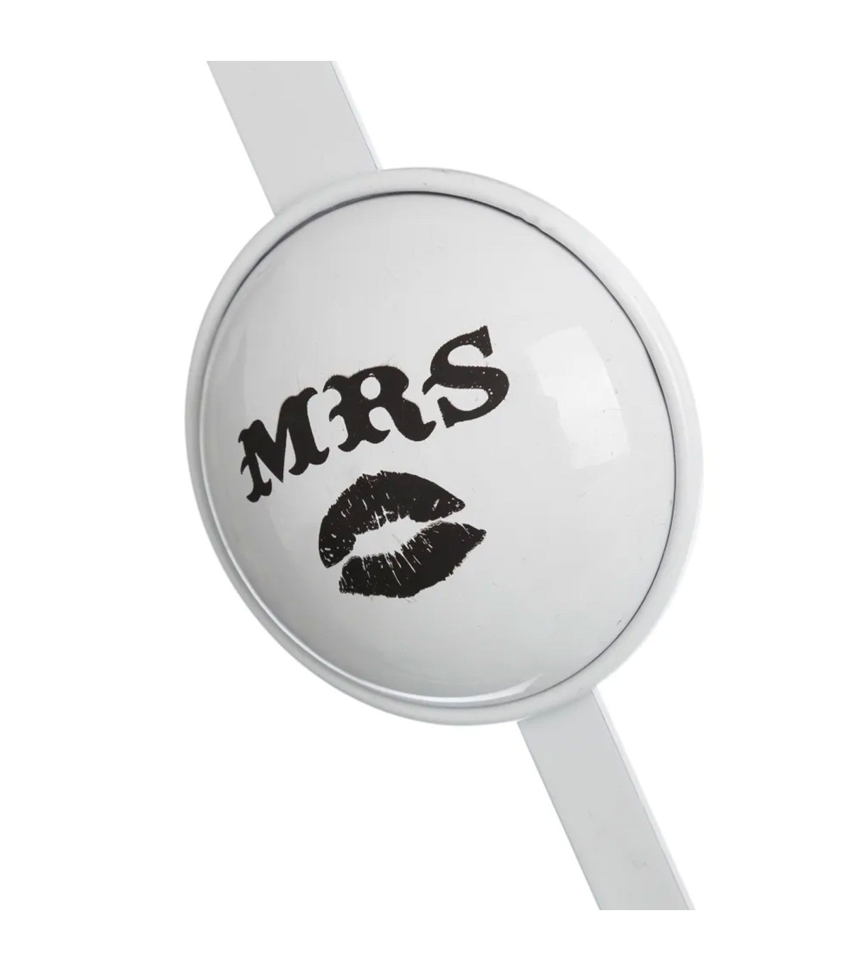 Wadiga Set De 2 Portemanteaux De Porte Mr Et Mrs 9x8.5x27cm