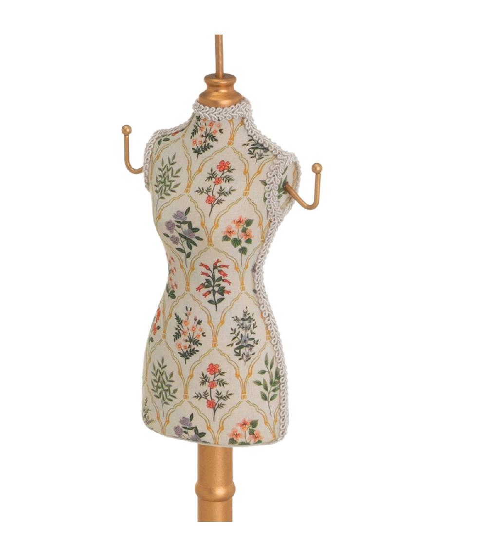 Wadiga Set De 2 Portes-bijoux Mannequins 12x12x40cm