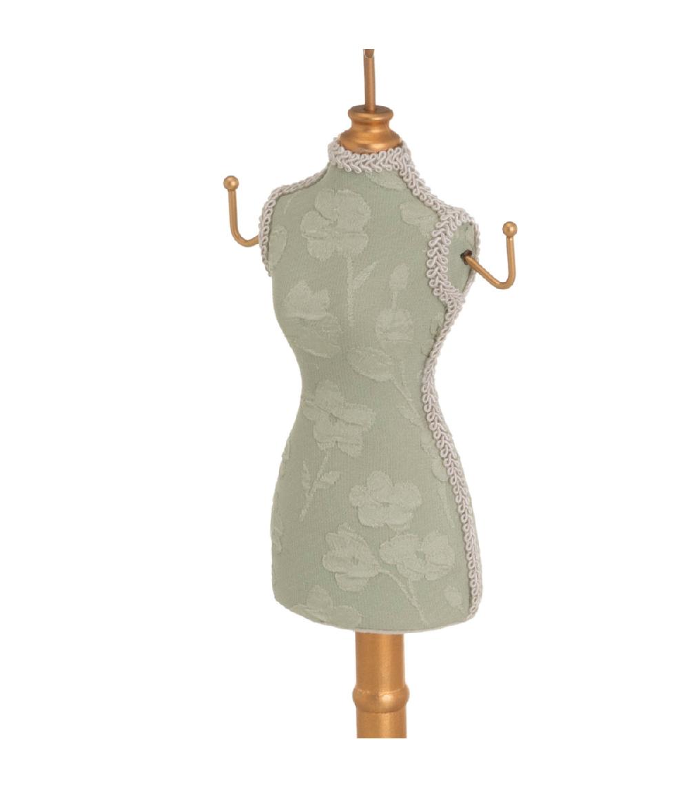 Wadiga Set De 2 Portes-bijoux Mannequins 12x12x40cm