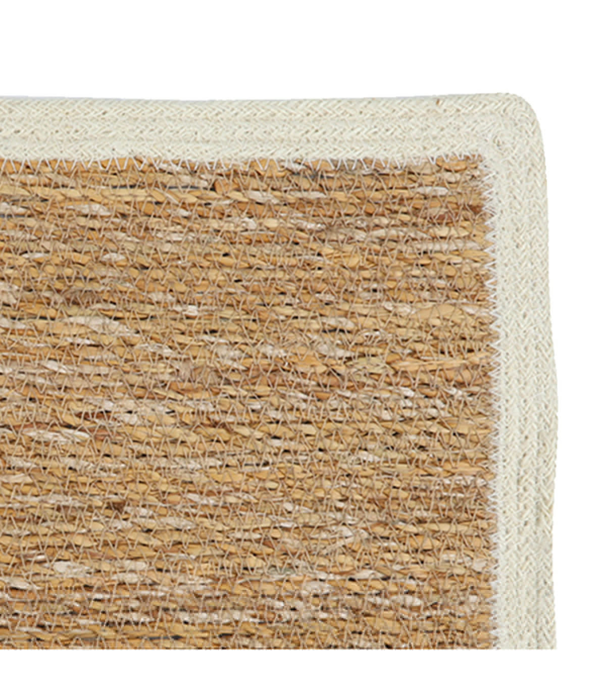 Wadiga Set De 2 Sets De Table En Jute Beige Et Noir 45x30cm