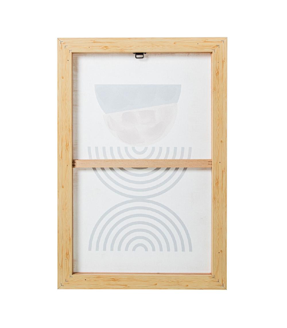Wadiga Set De 2 Tableaux Décoratifs Abstraits 40x3.5x60cm