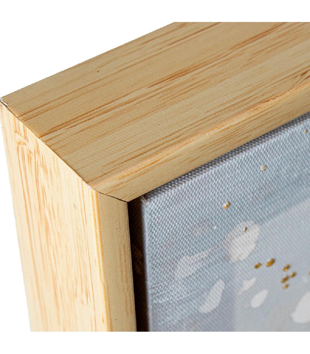 Wadiga Set De 2 Tableaux Décoratifs Arbres 80x3.5x80cm