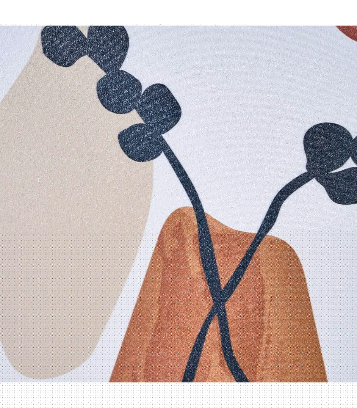 Wadiga Set De 2 Tableaux Décoratifs Dessins Sur Coton Imprimé 51.5x2.5x71.5cm