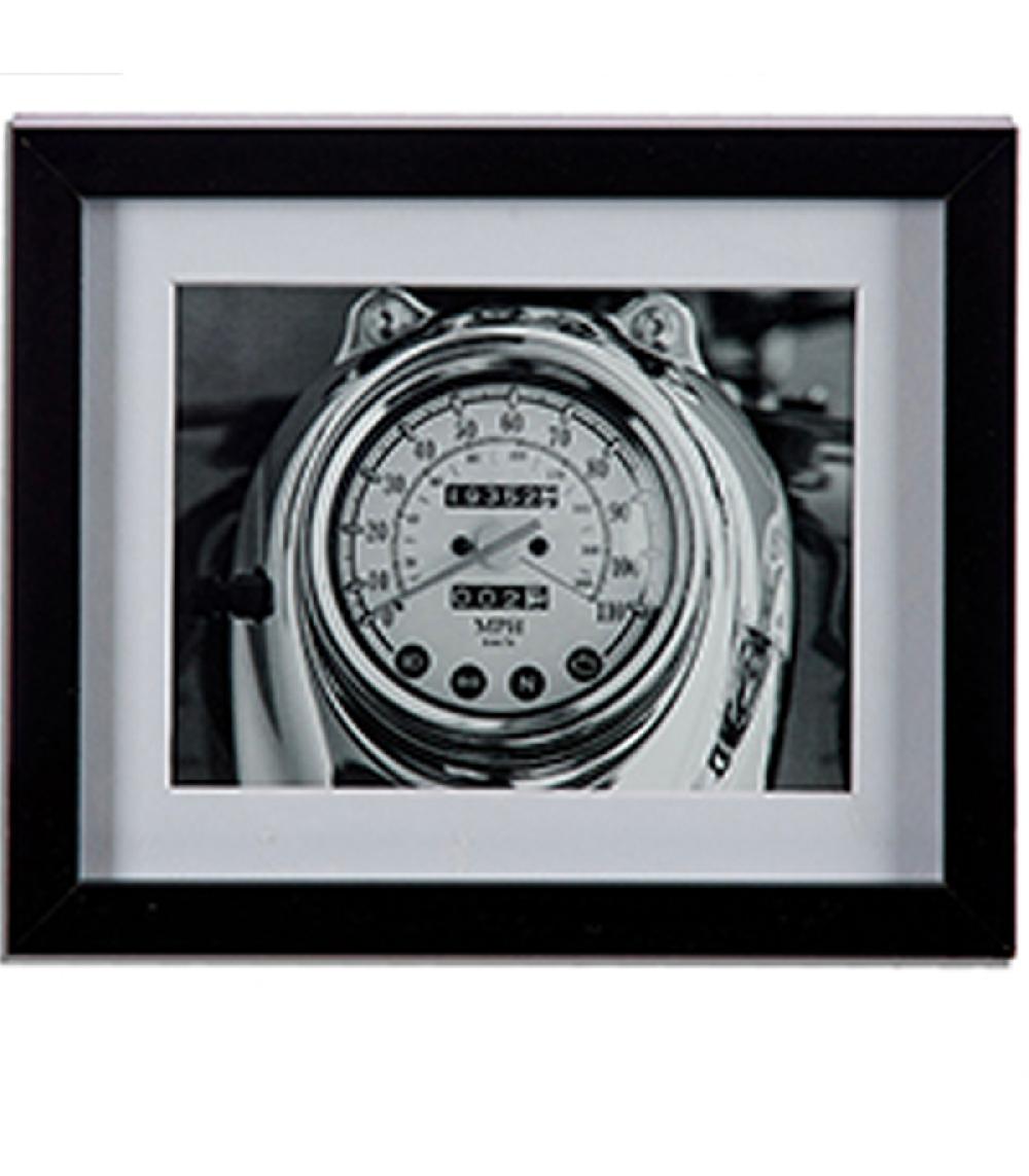 Wadiga Set De 2 Tableaux Décoratifs Photo Noir Et Blanc Moto Classique