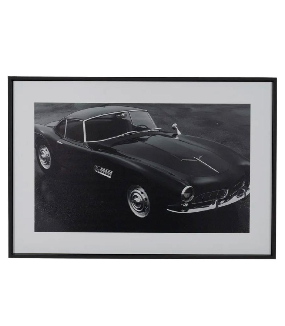 Wadiga Set De 2 Tableaux Décoratifs Photos Voiture 60x3x40cm