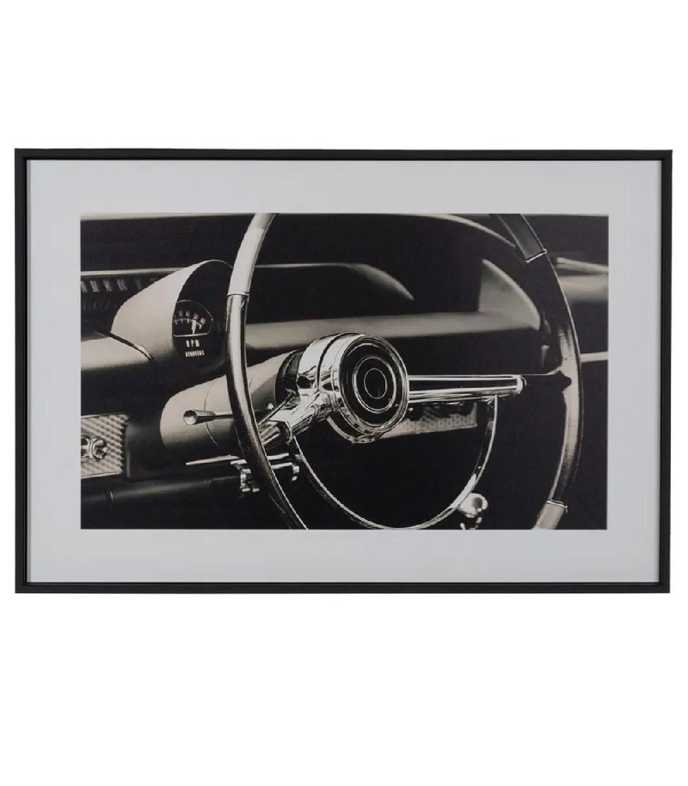 Wadiga Set De 2 Tableaux Décoratifs Photos Voiture 60x3x40cm