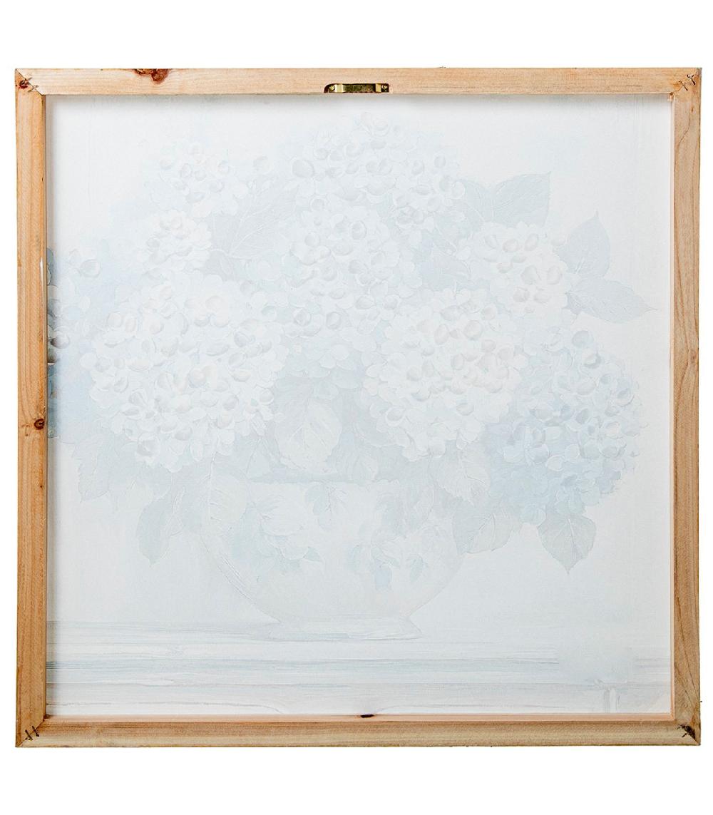 Wadiga Set De 2 Tableaux Décoratifs Vase Et Bouquet 60x3x60cm