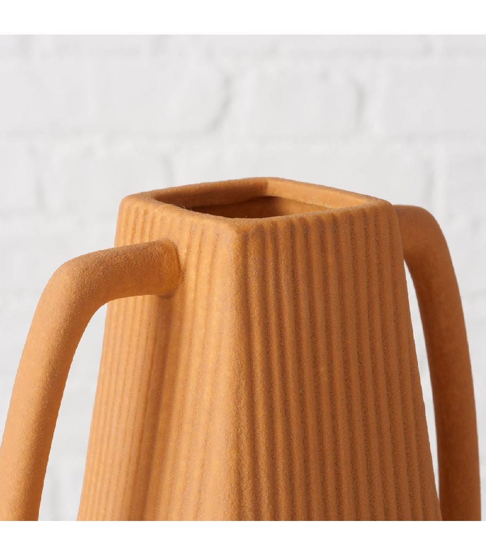 Wadiga Set De 2 Vases Design En Céramique 15x12x20cm