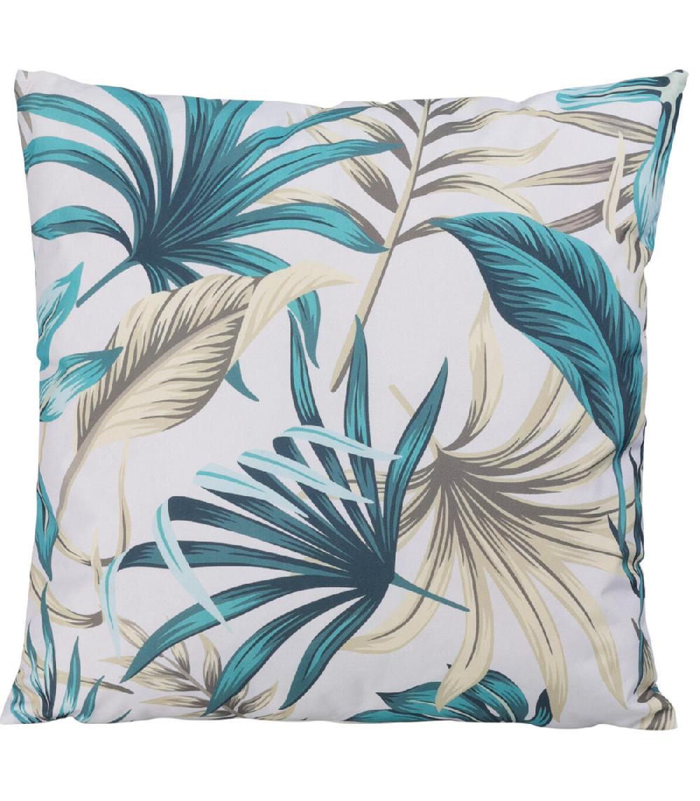 Wadiga Set De 3 Coussins Extérieurs Feuillages 45x45cm