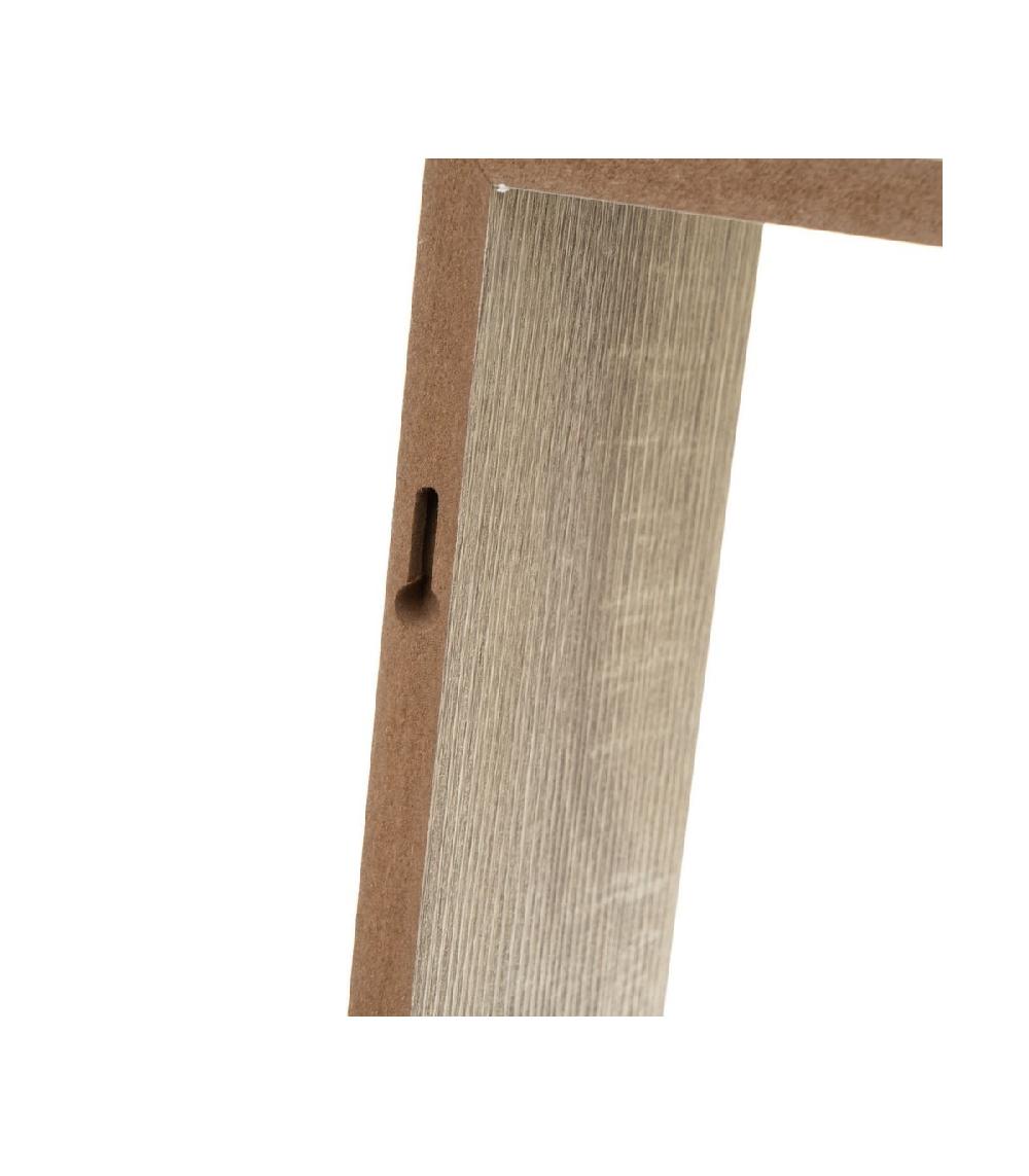 Wadiga Set De 3 Étagères Murales Carrées En Bois - 30x30x12cm