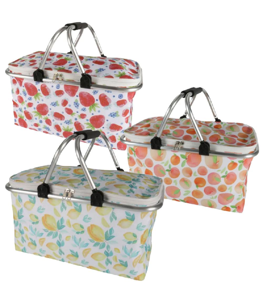 wadiga Set de 3 glacières 35L multicolores pliables