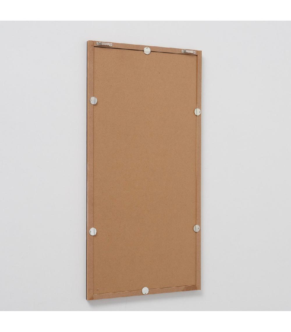 Wadiga Set De 3 Miroirs Orientaux Bois Rectangulaires 60x30x1.5cm