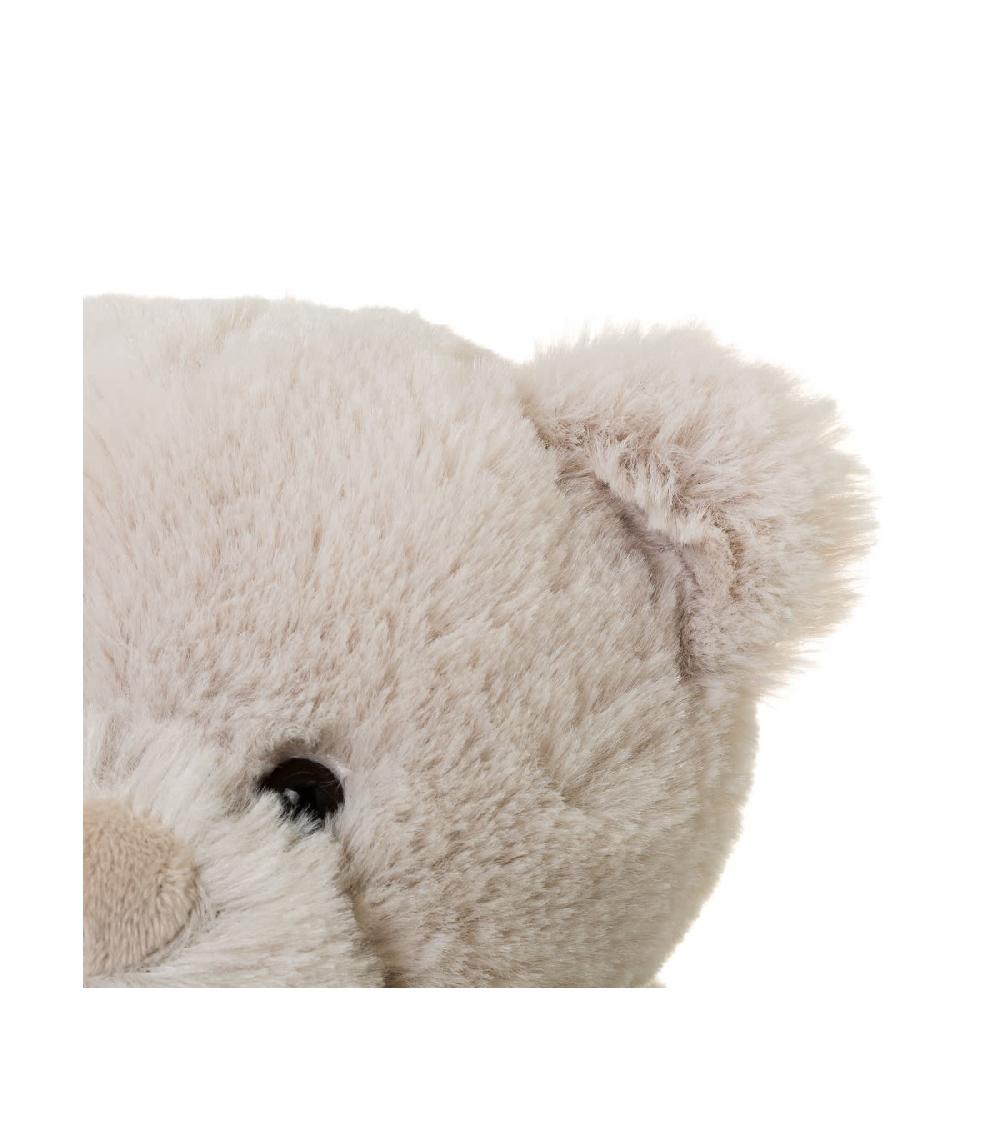 Wadiga Set De 3 Peluches Oursons Bleu Rose Beige - Hauteur 33cm