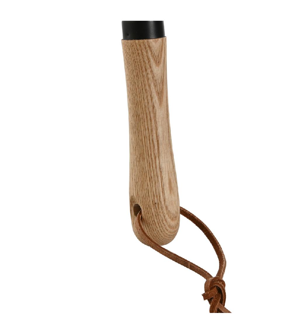 Wadiga Set De 3 Ustensiles De Jardinage En Bois Et Métal Noir 10x10x35cm