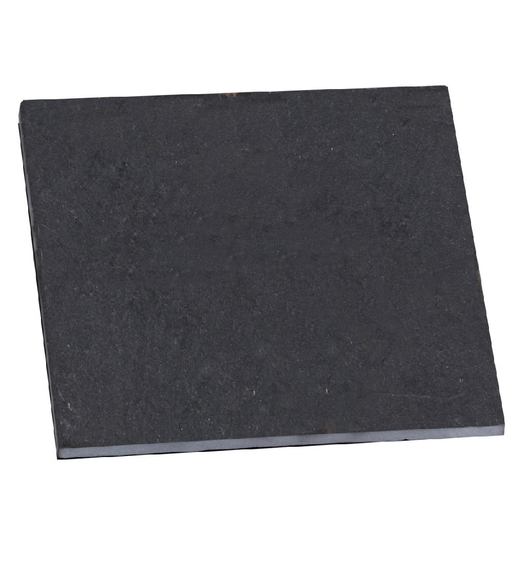 Wadiga Set De 4 Dessous De Verres Carrés En Ardoise 10x10cm