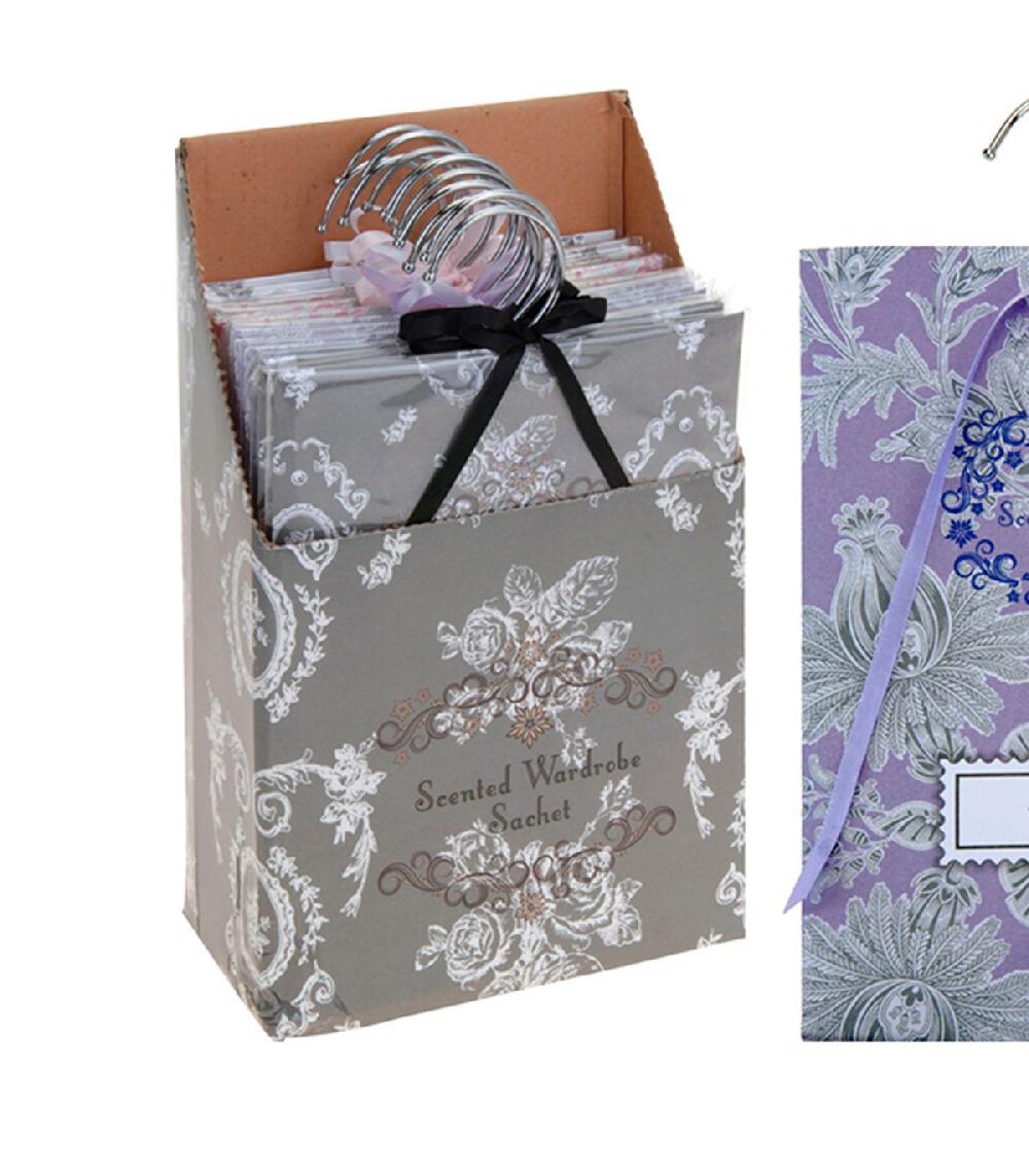 Wadiga Set De 4 Sachets Parfumés Pour Armoires 17x23cm