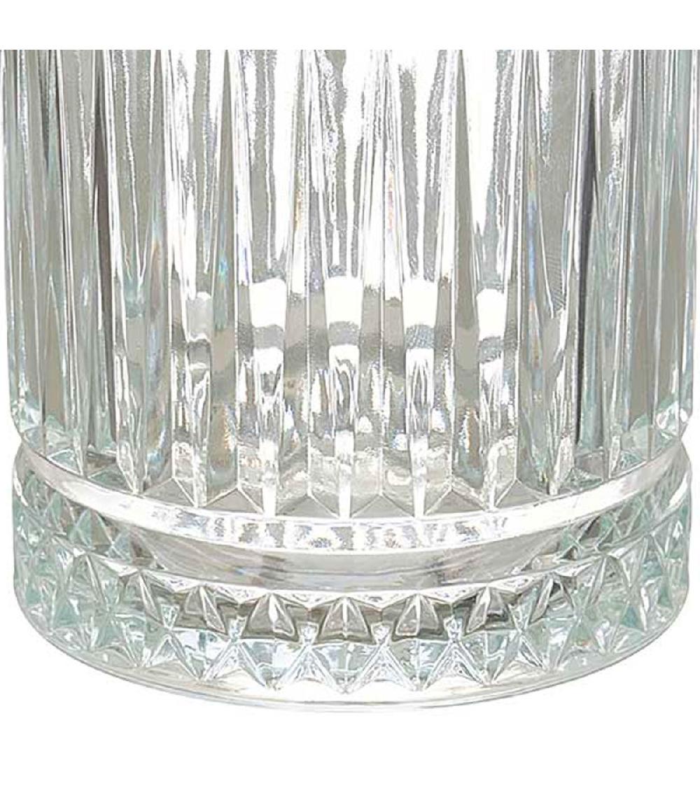 Wadiga Set De 6 Verres à Whisky Avec Motifs Embossés 33cl