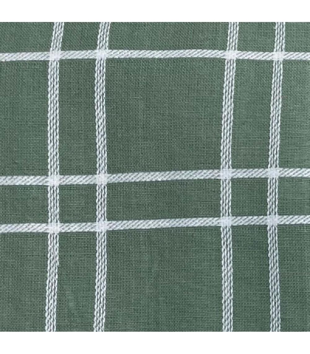 Wadiga Set De 9 Torchons 100% Coton Blanc Jaune Vert Gris 45x70cm