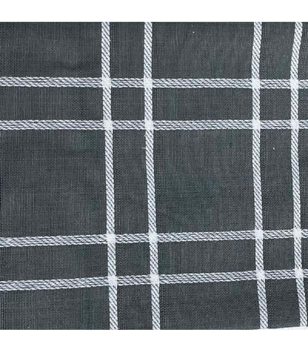 Wadiga Set De 9 Torchons 100% Coton Blanc Jaune Vert Gris 45x70cm