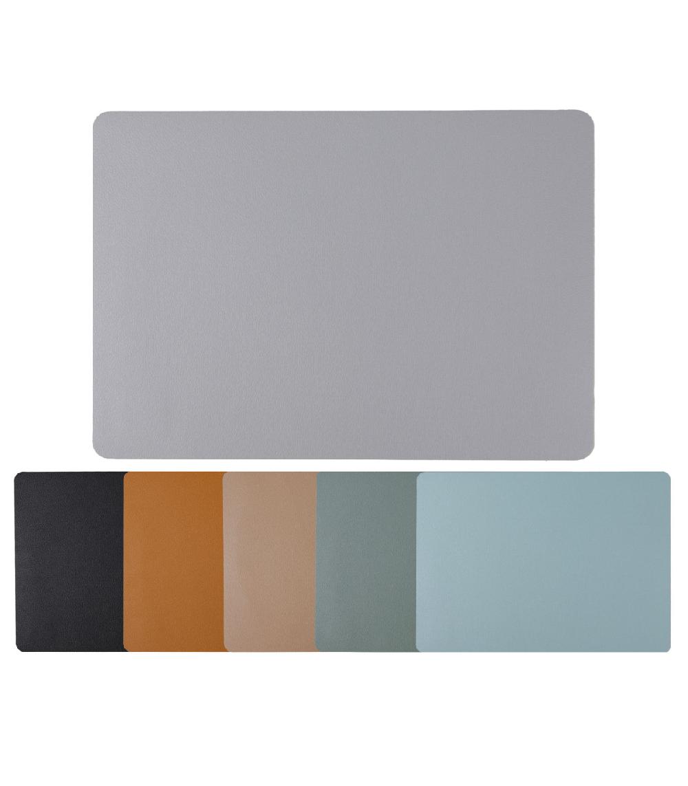 wadiga Sets de table vinyle multicolores rectangulaires - Set de 6