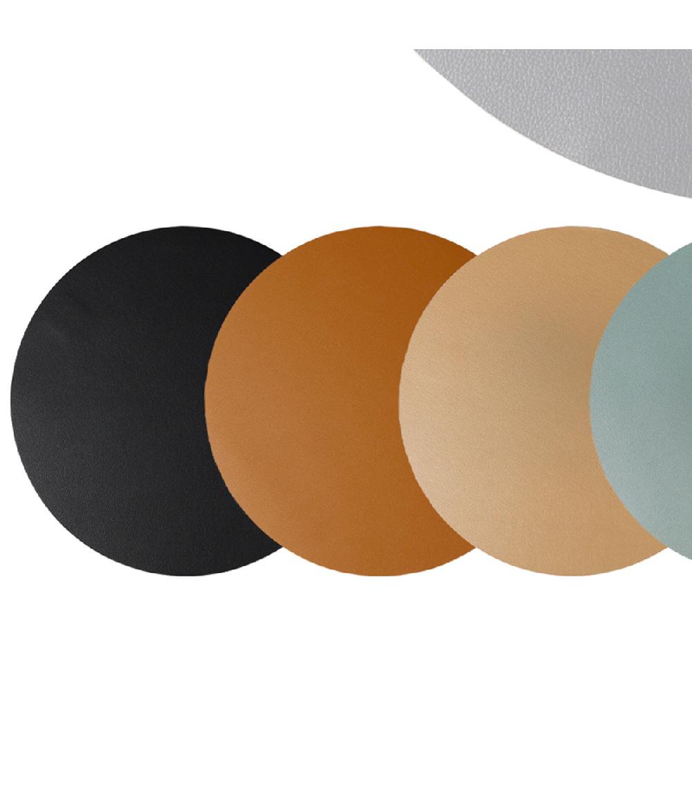 Wadiga Sets De Table Vinyle Multicolores Ronds - Set De 6