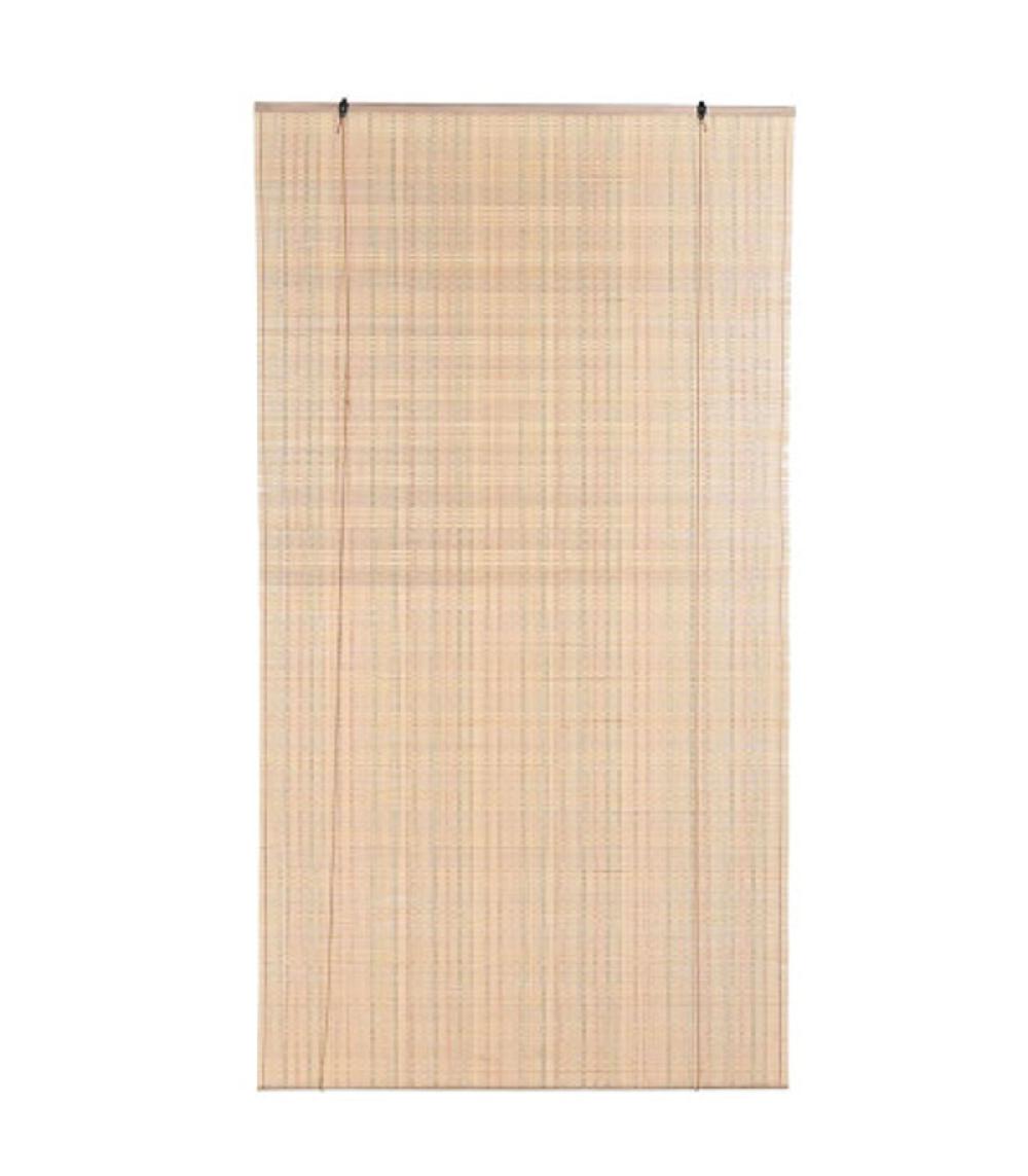 Wadiga Store Enrouleur Intérieur En Bambou Et Fils Multicolores 120x2x230cm