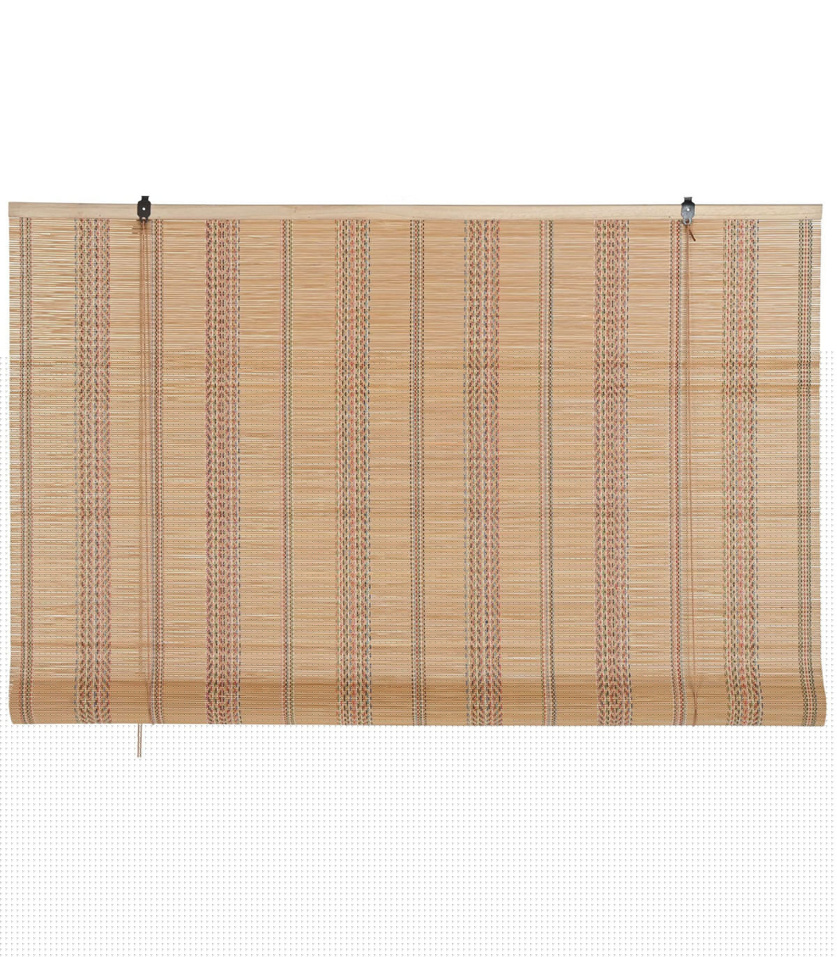 wadiga Store enrouleur intérieur en bambou et fils multicolores 120x2x175cm
