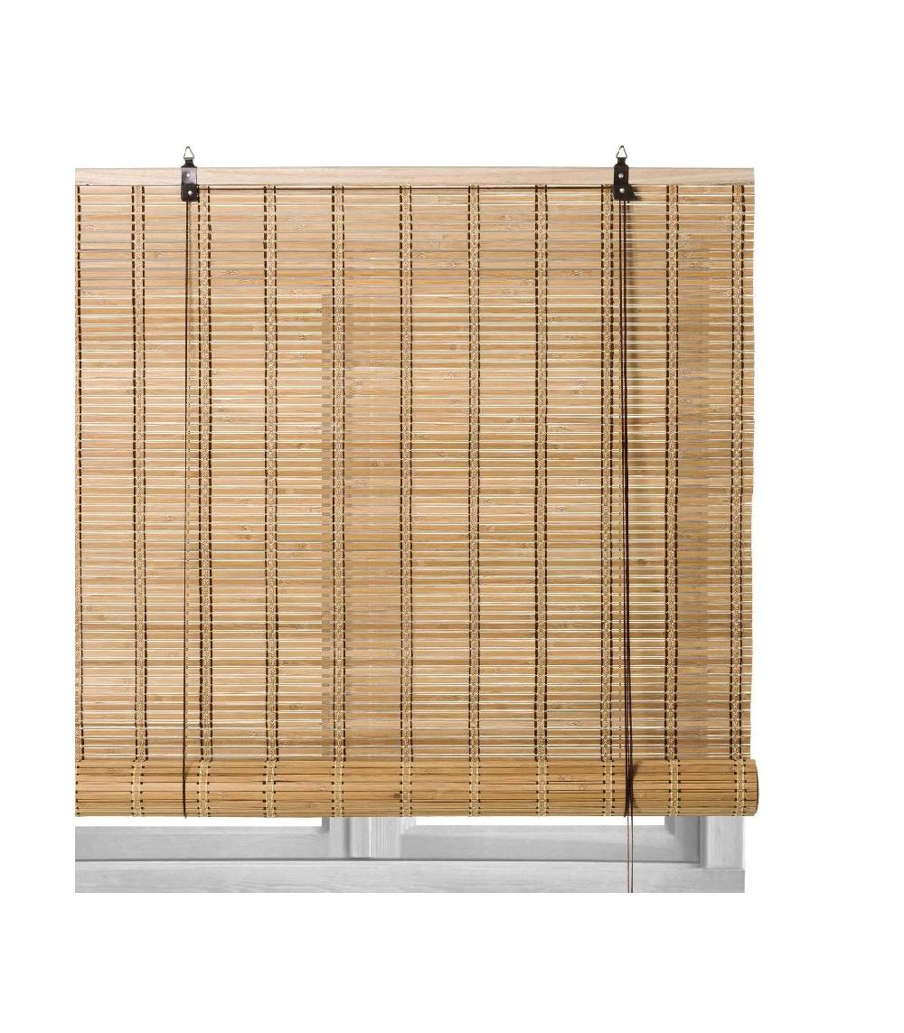 wadiga Store Enrouleur Intérieur en Bambou - Longueur 90cm