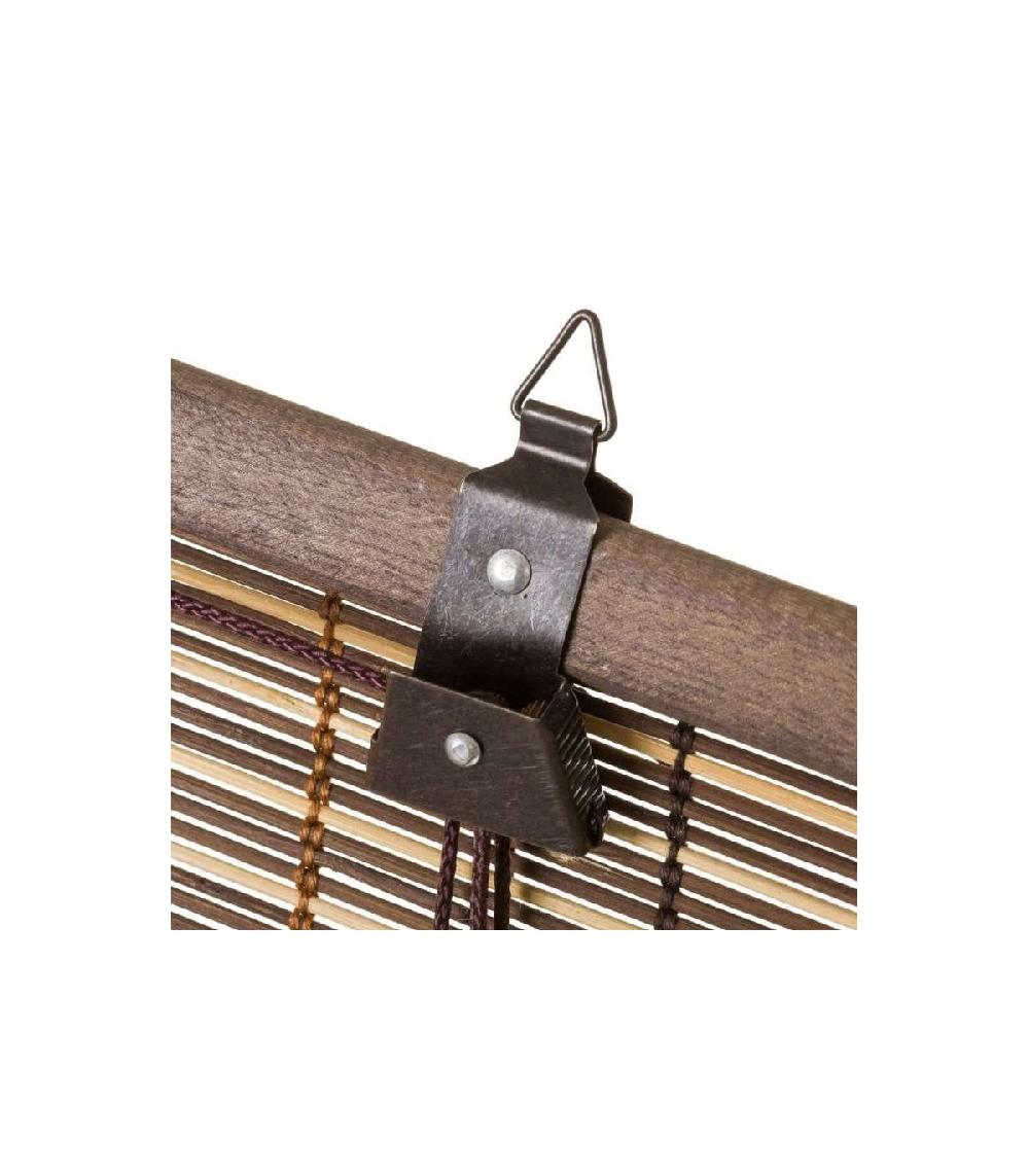 Wadiga Store Enrouleur Intérieur En Bambou Marron - Longueur 90cm
