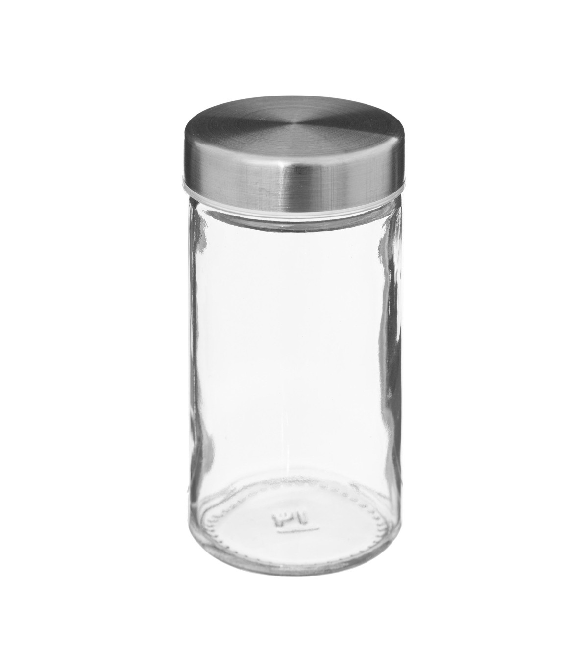 Wadiga Support à épices Rotatif Inox Et Ses 16 Pots Verre