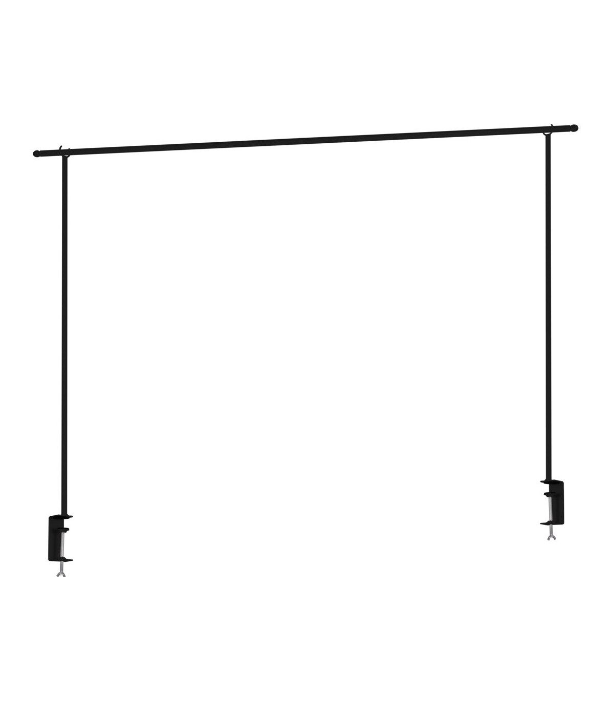 Wadiga Support Pour Décoration De Table Métal Noir - 135 à 250cm