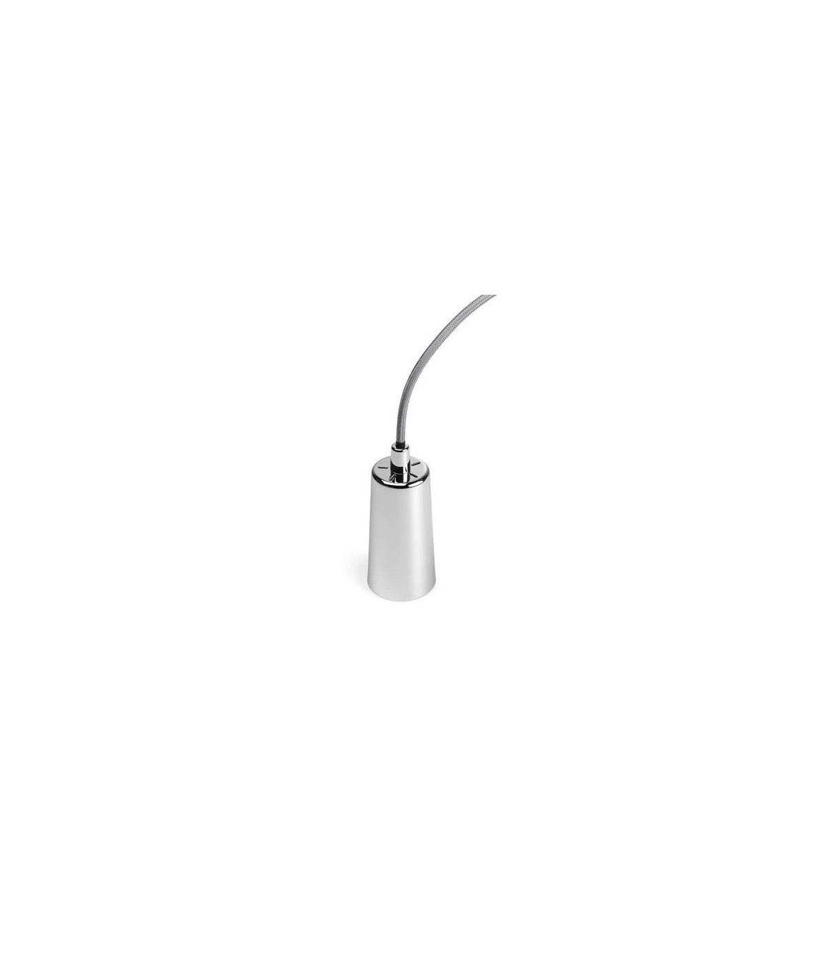 Wadiga Suspension Design Câble Et Cache-Douille Chrome - Plumen