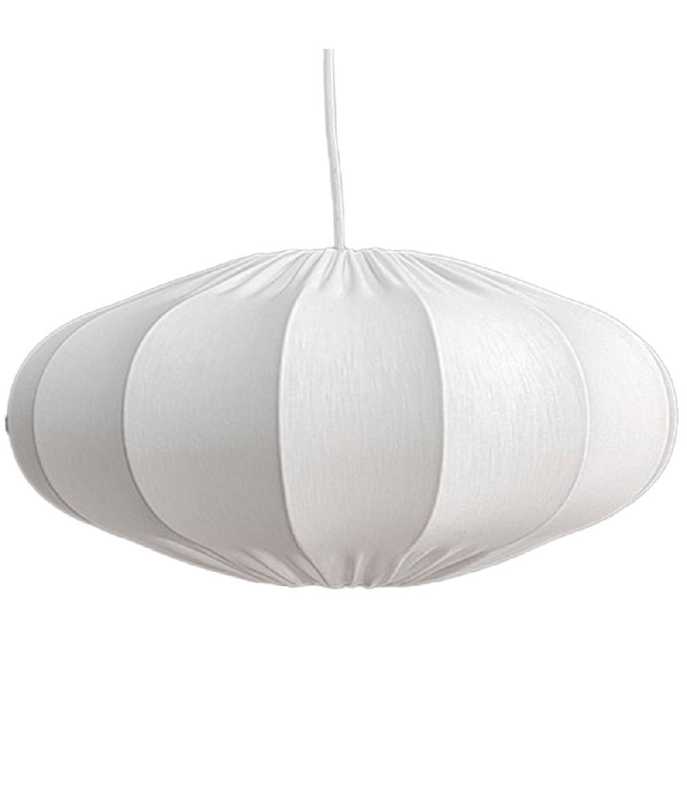 wadiga Suspension en métal et coton blanc 40x40x18cm