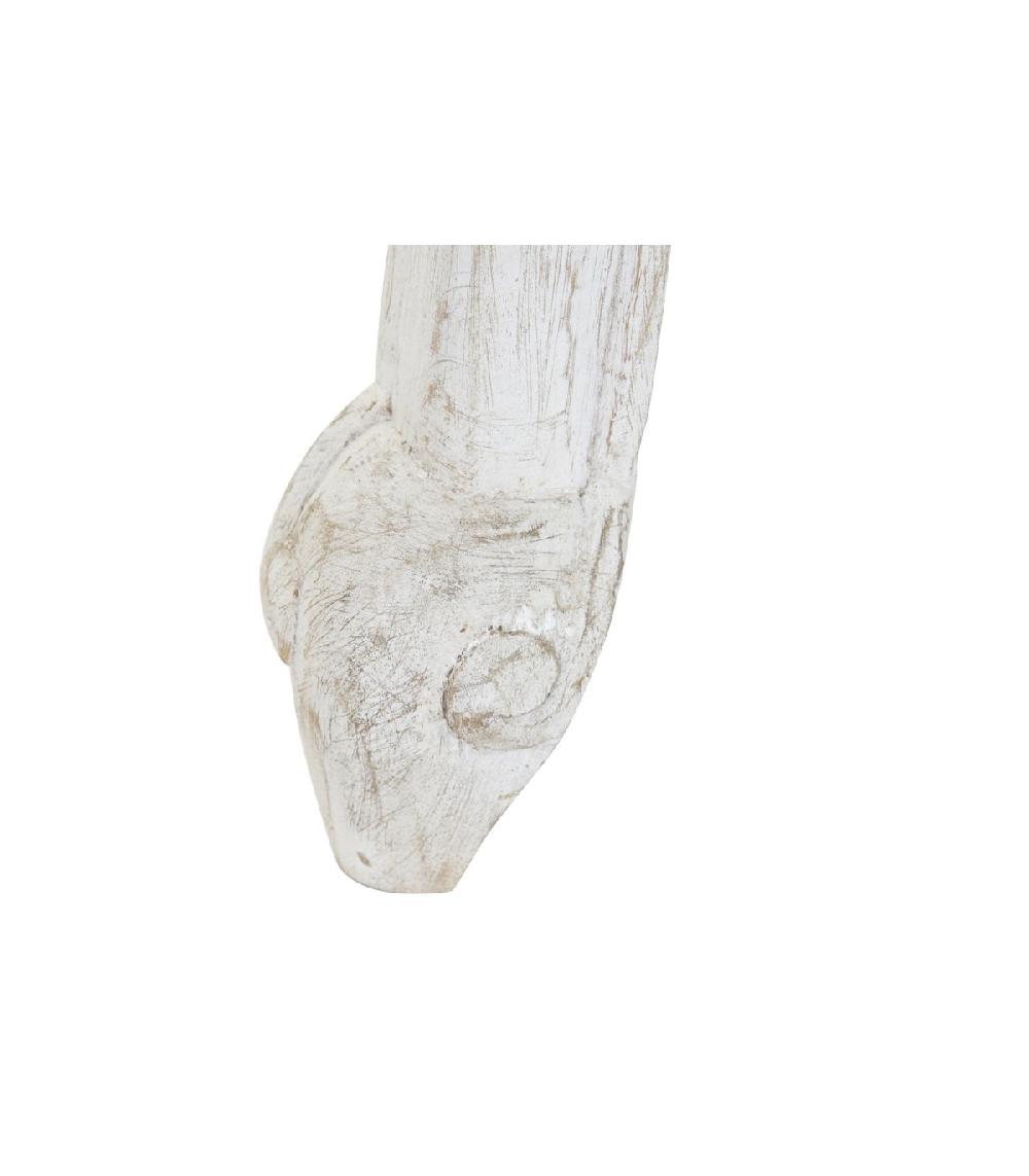Wadiga Table Basse En Bois De Mangue Sculpté - 120x61x49cm