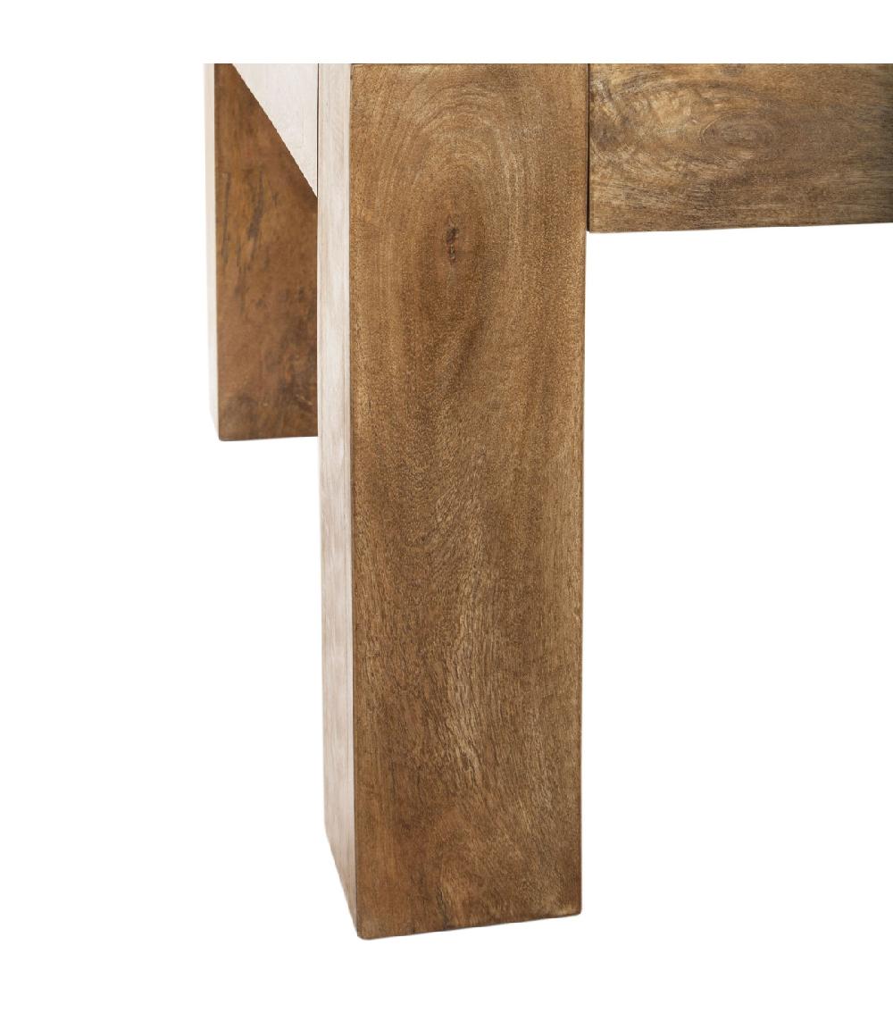 Wadiga Table Basse Rectangulaire En Bois De Manguier 130x80x40cm
