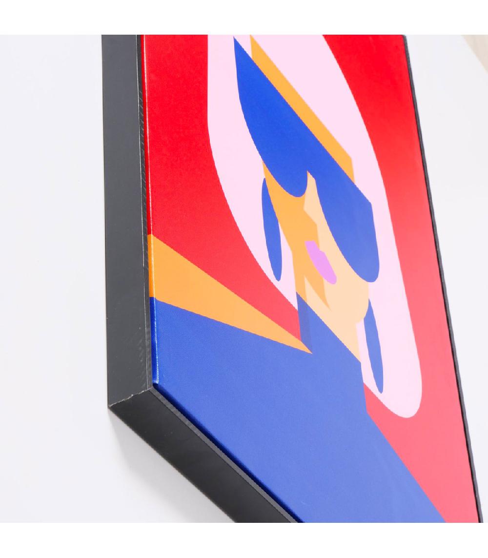 Wadiga Tableau Impression Multicolore Femme 60x3x90cm